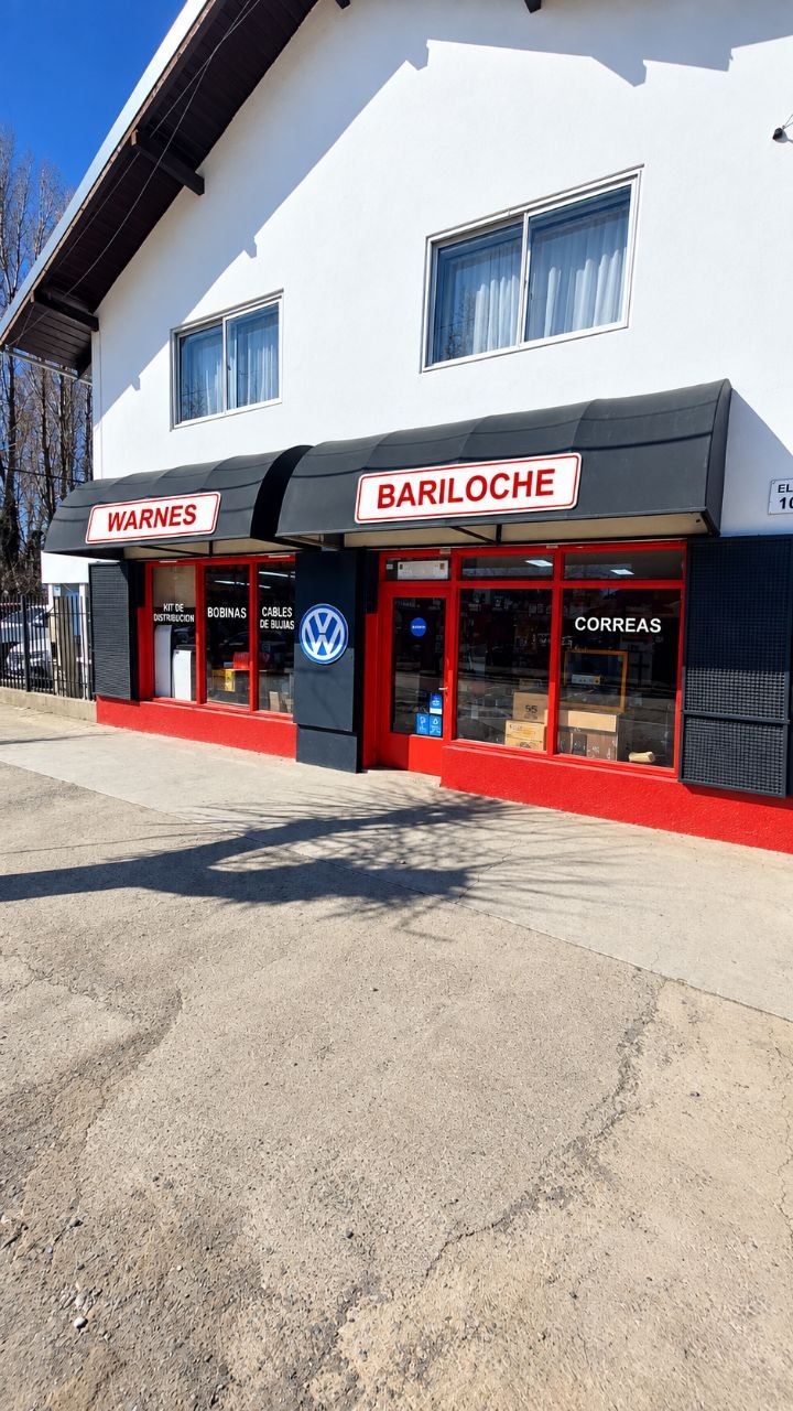 Frente del local Warnes Bariloche